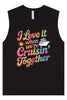 Tie Dye Cruisin' Together Muscle Tank