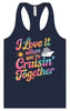 Tie Dye Cruisin' Together Women's Racerback Tank