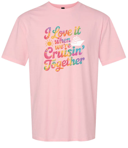 Tie Dye Cruisin' Together Children's Gildan Soft Shirt