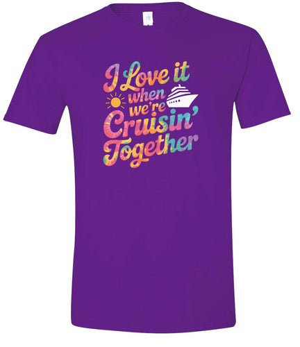 Tie Dye Cruisin' Together Children's Gildan Soft Shirt