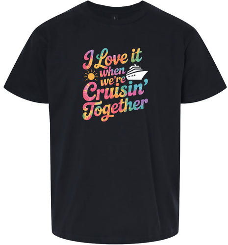 Tie Dye Cruisin' Together Children's Gildan Soft Shirt