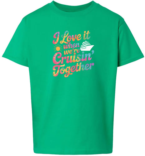 Tie Dye Cruisin' Together Children's Gildan Soft Shirt