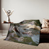 Sweatshirt Blanket – Plush Fleece Throw, 2 Size Options