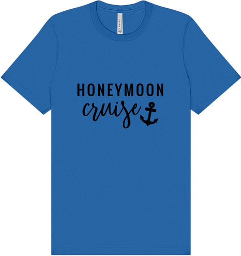 Honeymoon Cruise Adult Bella Canvas Shirt