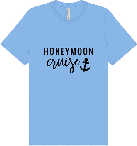 Honeymoon Cruise Adult Bella Canvas Shirt