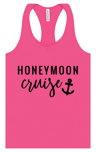 Honeymoon Cruise Women's Racerback Tank