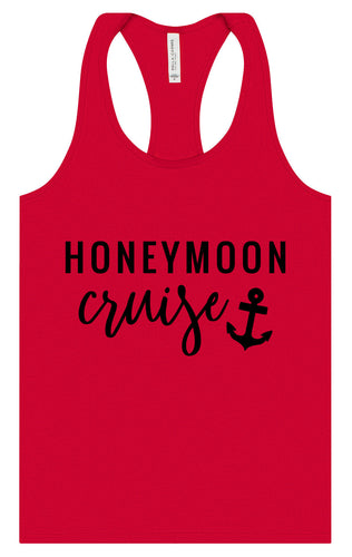 Honeymoon Cruise Women's Racerback Tank