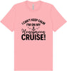 Can't Keep Calm on my Honeymoon Cruise Adult Bella Canvas Shirt