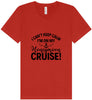 Can't Keep Calm on my Honeymoon Cruise Unisex V-Neck Shirt