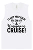 Can't Keep Calm on my Honeymoon Cruise Muscle Tank