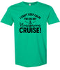 Can't Keep Calm on my Honeymoon Cruise Adult Gildan Soft Shirt