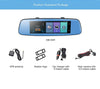 8 Inch 4G Android cloud mirror driving recorder