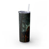 Skinny Tumbler with Straw – 20 oz Stainless Steel Cup