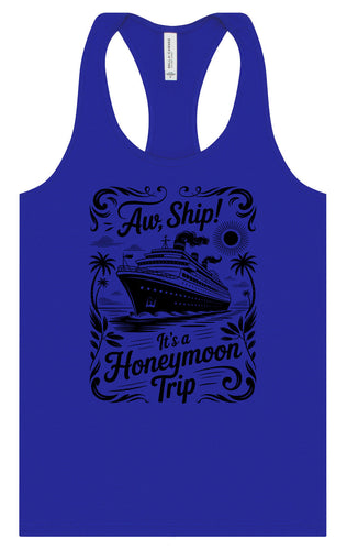 Aw Ship! Honeymoon Trip Women's Racerback Tank