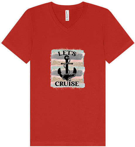 Let's Cruise Unisex V-Neck Shirt