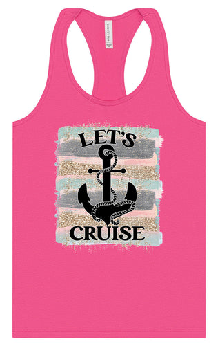 Let's Cruise Women's Racerback Tank