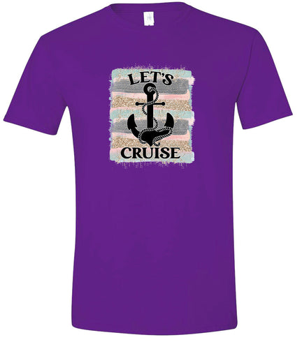 Let's Cruise Adult Gildan Soft Shirt