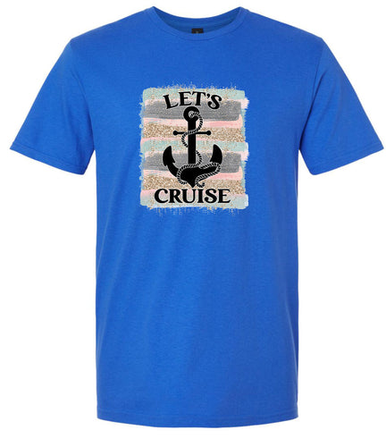 Let's Cruise Adult Gildan Soft Shirt