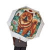48 Semi-Automatic Umbrella – Windproof Large Travel Rain Umbrella