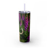 Skinny Tumbler with Straw – 20 oz Stainless Steel Cup