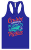 Cruisin' Through Life Together Women's Racerback Tank