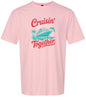 Cruisin' Through Life Together Adult Gildan Soft Shirt