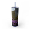 Skinny Tumbler with Straw – 20 oz Stainless Steel Cup