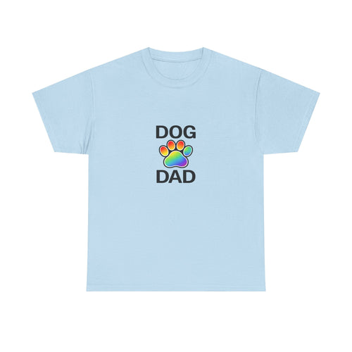 Pride Dog Dad Heavy Duty Unisex Tee Sizes Small - 5XL (11 colors)
