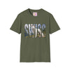 White Swiss Mountain Dog Tee Shirt