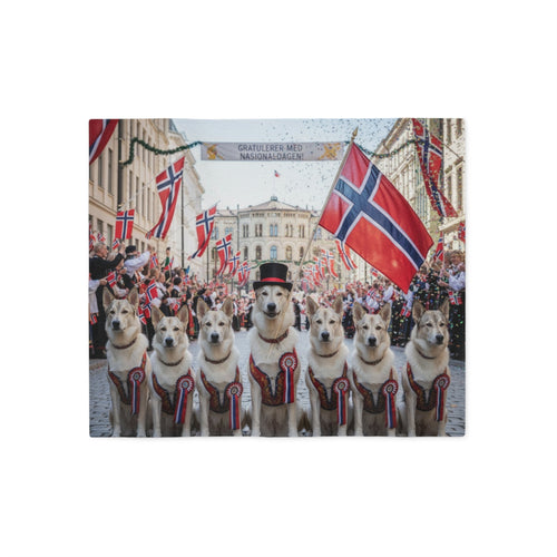 Norwegian Elkhound Blanket