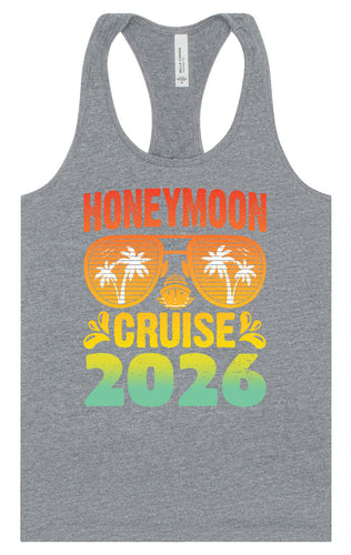 Honeymoon Cruise 2026 Women's Racerback Tank