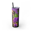 Skinny Tumbler with Straw – 20 oz Stainless Steel Cup