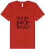 Just Here to Rock the Boat Unisex V-Neck Shirt