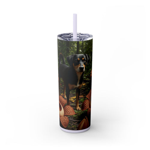 Skinny Tumbler with Straw – 20 oz Stainless Steel Cup
