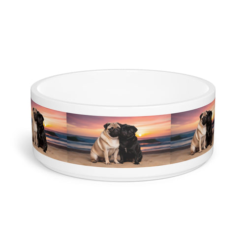 Ceramic Pet Bowl – 16 oz Dog Feeding Bowl