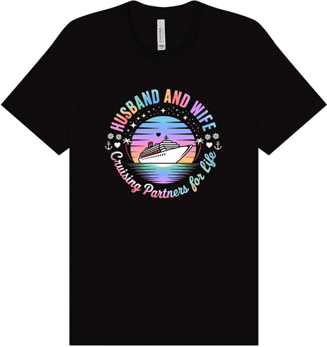 Cruising Partners for Life Adult Bella Canvas Shirt