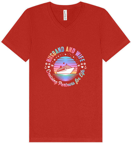 Cruising Partners for Life Unisex V-Neck Shirt
