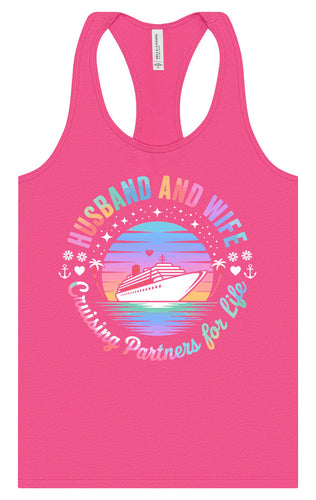 Cruising Partners for Life Women's Racerback Tank