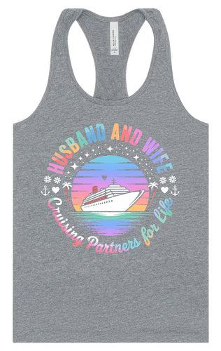 Cruising Partners for Life Women's Racerback Tank