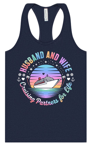 Cruising Partners for Life Women's Racerback Tank