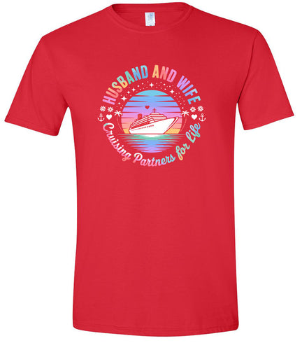 Cruising Partners for Life Adult Gildan Soft Shirt