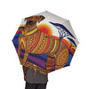 48 Semi-Automatic Umbrella – Windproof Large Travel Rain Umbrella