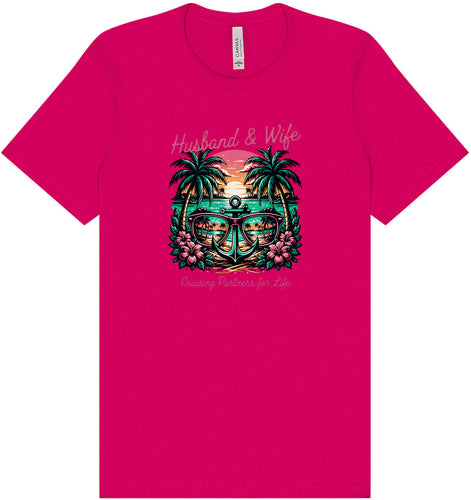 Anchor Husband and Wife Adult Bella Canvas Shirt