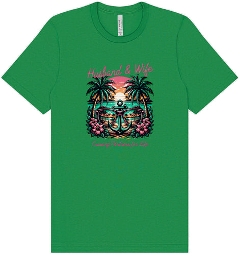 Anchor Husband and Wife Adult Bella Canvas Shirt