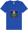 Anchor Husband and Wife Unisex V-Neck Shirt