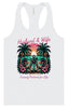 Anchor Husband and Wife Women's Racerback Tank