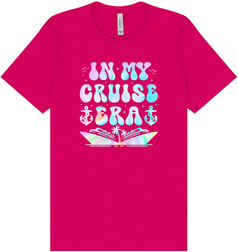 Tie Dye In My Cruise Era Adult Bella Canvas Shirt