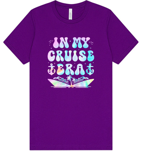 Tie Dye In My Cruise Era Adult Bella Canvas Shirt