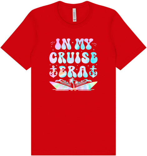 Tie Dye In My Cruise Era Adult Bella Canvas Shirt