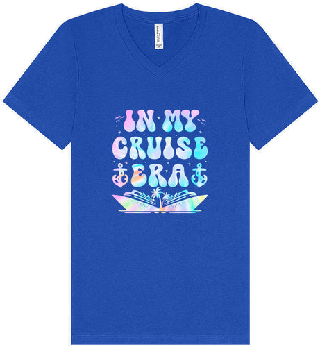 Tie Dye In My Cruise Era Unisex V-Neck Shirt